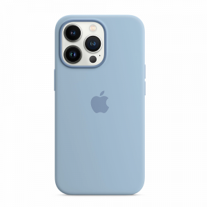 Накладка Silicone Case для iPhone 13 Pro (Blue Fog)